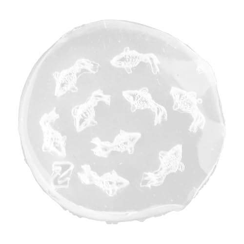 Flexible Robuste Silikonform Für Goldfischen Kerzenhalter Die Für Epoxidharz Geeignet Sind Und Kreative Projekte Liefert Schmuck Anhänger Herstellung von HIOPOIUYT