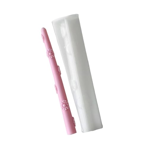 Flexible Silikonform Blumenmuster Kerzenhandwerkszubehör Haus Decors Geeignet Für Herstellen Von Kerzen Geeignet von HIOPOIUYT