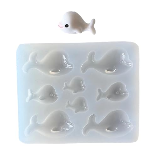 Flexibler Silikon-Anhänger, Epoxidharz, Delfinform, Zubehör, Form, handgefertigt, Schmuckprojekte, flexibles Silikon von HIOPOIUYT