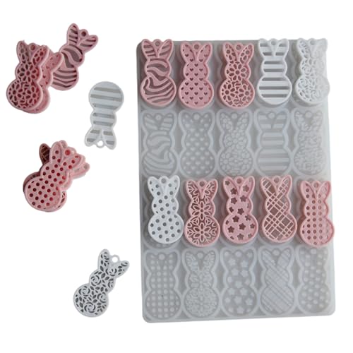 Flexibles, stabiles Silikon für Kaninchenhalter, geeignet für Epoxidharz und kreative Projekte von HIOPOIUYT