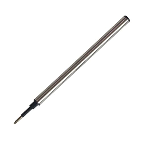 HIOPOIUYT 1/5/20 Stück Ersatzminen aus Edelstahl, 0,5 mm Spitze, schnell trocknend, glatt zu schreiben, für Kugelschreiber, Gelschreiber HIOPOIUYT 1/5/20 Stück Ersatzminen aus Edelstahl, 0,5 mm Spitze, schnell trocknend, glatt zu schreiben, für Kugelschreiber, Gelschreiber von HIOPOIUYT