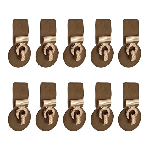 HIOPOIUYT 10 Pieces Leder Nähen Umschaltungen Verschlüsse Ersatz Umschaltungen Für Strickwindebrecher Jacken Wollmantelkleidung HIOPOIUYT 10 Pieces Leder Nähen Umschaltungen Verschlüsse Ersatz Umschaltungen Für Strickwindebrecher Jacken Wollmantelkleidung von HIOPOIUYT