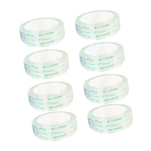 HIOPOIUYT 6/8/10/12pcs Klebeband Klares Verpackungsband Für Spender Speicherkleberverpackung Für Office School Mehrzweck HIOPOIUYT 6/8/10/12pcs Klebeband Klares Verpackungsband Für Spender Speicherkleberverpackung Für Office School Mehrzweck von HIOPOIUYT