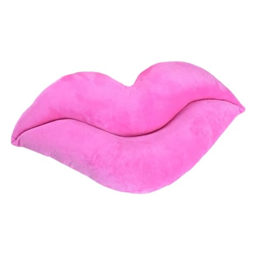 HIOPOIUYT Creation Lippenförmiges Kissen aus hochwertigem Plüschstoff, ideal für Zuhause, Büro, Dekoration, Komfort, 53 cm, 65 cm Lippenkissen HIOPOIUYT Creation Lippenförmiges Kissen aus hochwertigem Plüschstoff, ideal für Zuhause, Büro, Dekoration, Komfort, 53 cm, 65 cm Lippenkissen von HIOPOIUYT