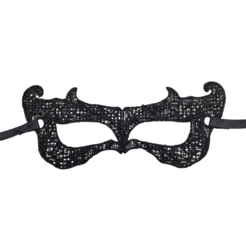 HIOPOIUYT Halloween-Maske, Spitze, Augenmaske, Venezianer, für Karneval, Party, Kostüm, halbes Gesicht, Augenbinde, Geschenke von HIOPOIUYT