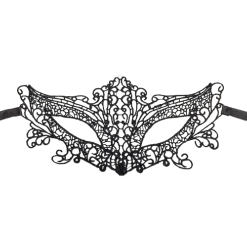 HIOPOIUYT Halloween-Maske, Spitze, Augenmaske, Venezianer, für Karneval, Party, Kostüm, halbes Gesicht, Augenbinde, Geschenke HIOPOIUYT Halloween-Maske, Spitze, Augenmaske, Venezianer, für Karneval, Party, Kostüm, halbes Gesicht, Augenbinde, Geschenke von HIOPOIUYT