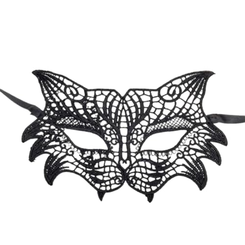 HIOPOIUYT Halloween-Maske, Spitze, Augenmaske, Venezianer, für Karneval, Party, Kostüm, halbes Gesicht, Augenbinde, Geschenke HIOPOIUYT Halloween-Maske, Spitze, Augenmaske, Venezianer, für Karneval, Party, Kostüm, halbes Gesicht, Augenbinde, Geschenke von HIOPOIUYT