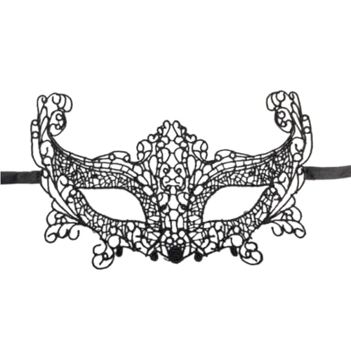 HIOPOIUYT Halloween-Maske, Spitze, Augenmaske, Venezianer, für Karneval, Party, Kostüm, halbes Gesicht, Augenbinde, Geschenke HIOPOIUYT Halloween-Maske, Spitze, Augenmaske, Venezianer, für Karneval, Party, Kostüm, halbes Gesicht, Augenbinde, Geschenke von HIOPOIUYT