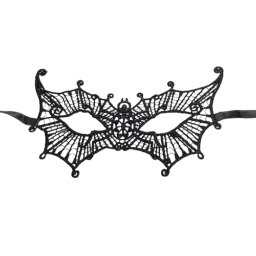 HIOPOIUYT Halloween-Maske, Spitze, Augenmaske, Venezianer, für Karneval, Party, Kostüm, halbes Gesicht, Augenbinde, Geschenke HIOPOIUYT Halloween-Maske, Spitze, Augenmaske, Venezianer, für Karneval, Party, Kostüm, halbes Gesicht, Augenbinde, Geschenke von HIOPOIUYT