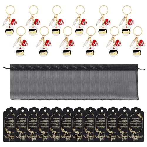 HIOPOIUYT Krankenschwester Keychain Mit Schlüsselanhagen Quasten Organza Taschen Und Anhänger Krankenhauspersonal Geschenke Geeignet Für Partys Und Veranstaltung HIOPOIUYT Krankenschwester Keychain Mit Schlüsselanhagen Quasten Organza Taschen Und Anhänger Krankenhauspersonal Geschenke Geeignet Für Partys Und Veranstaltung von HIOPOIUYT