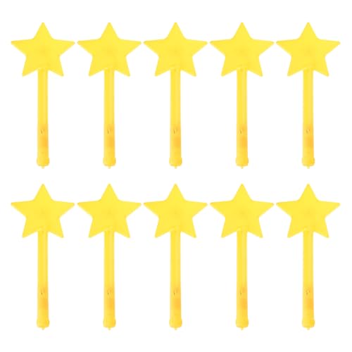 HIOPOIUYT Leuchtende Stöcke Für Konzertkinder LED Blinking Stick Fünf Punktedstar Leuchten Feenstab Party Supply HIOPOIUYT Leuchtende Stöcke Für Konzertkinder LED Blinking Stick Fünf Punktedstar Leuchten Feenstab Party Supply von HIOPOIUYT