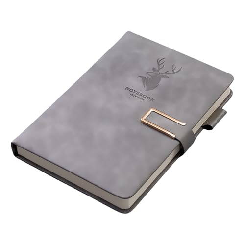 HIOPOIUYT Meeting-Notizbuch, Business-Notizbuch, dickes Schreibbuch, Schreibwaren, Notizbücher für Schule, Büro, Business, Meeting, tägliche Notizblöcke, dickes Tagebuch von HIOPOIUYT