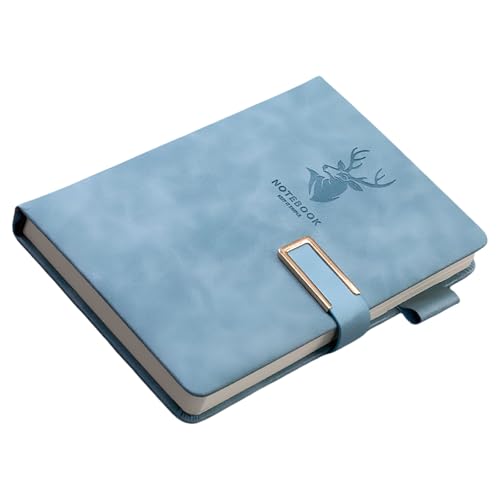 HIOPOIUYT Meeting-Notizbuch, Business-Notizbuch, dickes Schreibbuch, Schreibwaren, Notizbücher für Schule, Büro, Business, Meeting, tägliche Notizblöcke, dickes Tagebuch von HIOPOIUYT