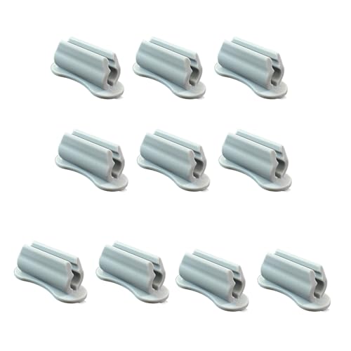 HIOPOIUYT Silikon-Stift-Clip-Halter, selbstklebend, für Schreibtisch, Wand, Kühlschrank, Whiteboard, Klemmbrett, Aktenfach, Kleber, Stiftehalter, 10 Stück HIOPOIUYT Silikon-Stift-Clip-Halter, selbstklebend, für Schreibtisch, Wand, Kühlschrank, Whiteboard, Klemmbrett, Aktenfach, Kleber, Stiftehalter, 10 Stück von HIOPOIUYT