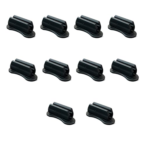 HIOPOIUYT Silikon-Stift-Clip-Halter, selbstklebend, für Schreibtisch, Wand, Kühlschrank, Whiteboard, Klemmbrett, Aktenfach, Kleber, Stiftehalter, 10 Stück HIOPOIUYT Silikon-Stift-Clip-Halter, selbstklebend, für Schreibtisch, Wand, Kühlschrank, Whiteboard, Klemmbrett, Aktenfach, Kleber, Stiftehalter, 10 Stück von HIOPOIUYT