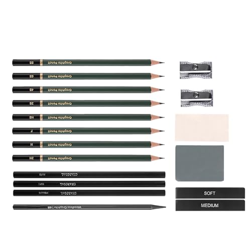 HIOPOIUYT Sketch Pencil Set Art Supplies Kits Zeichnen Bleistifte Holzkohlestifte Schwarze Leads Stifte Kunststifte Zeichen Für Schaltwerkzeugpackungen HIOPOIUYT Sketch Pencil Set Art Supplies Kits Zeichnen Bleistifte Holzkohlestifte Schwarze Leads Stifte Kunststifte Zeichen Für Schaltwerkzeugpackungen von HIOPOIUYT
