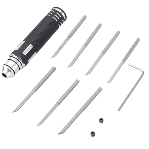 HIOPOIUYT Vielseitiges Modell-Anreißwerkzeug-Set mit hoher Präzision, Präzisions-Gravurwerkzeug-Set für detailliertes Basteln und Formen von HIOPOIUYT