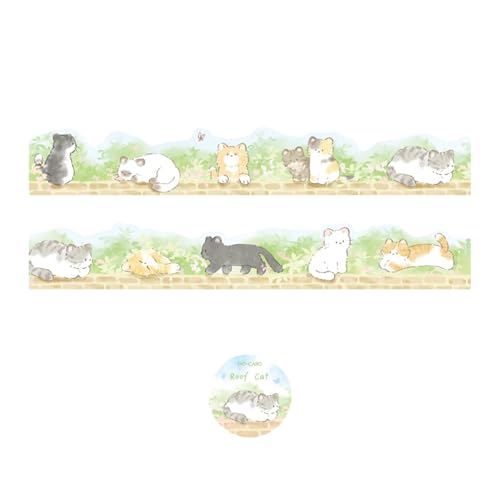 Hunde Katzen Haustierband Scrapbooking Dekoratives Band Ästhetikmasking Für Scrapbooking Journal Foto Album Wrappin Kinderzimmer Aufkleber von HIOPOIUYT