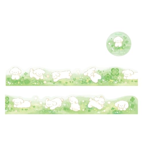 Hunde Katzen Haustierband Scrapbooking Dekoratives Band Ästhetikmasking Für Scrapbooking Journal Foto Album Wrappin Kinderzimmer Aufkleber von HIOPOIUYT