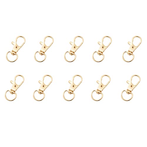 Karabinerhaken für Schmuck, Handwerk, Halsketten, 10 Stück Karabinerhaken für Schmuck, Handwerk, Halsketten, 10 Stück von HIOPOIUYT