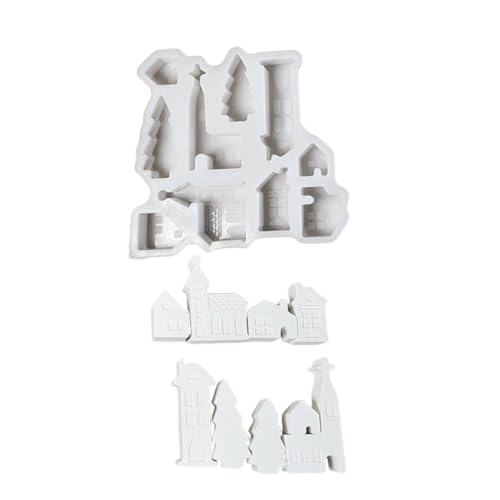 Silikonform Hausform Skulpturen Schimmelpilzbastmittel Für Die Dekoration Und Kreative Projekte Zu Hause Geeignet Silikonform Hausform Skulpturen Schimmelpilzbastmittel Für Die Dekoration Und Kreative Projekte Zu Hause Geeignet von HIOPOIUYT