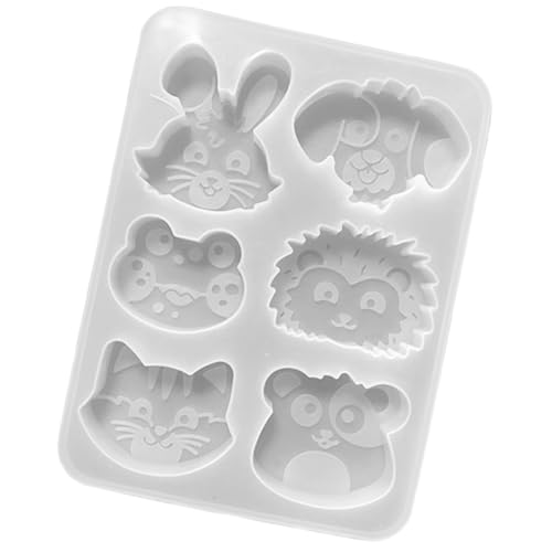 Silikonformen mit Tiermotiven für Epoxidharz, handgefertigte Seife, Schokolade, Kuchen, Süßigkeiten, Fondant, Gelee von HIOPOIUYT