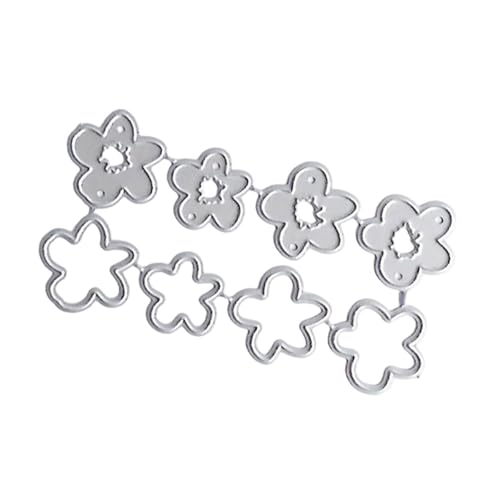 Stanzschablonen aus Karbonstahl, Motiv: Blumen, dekorative Prägepapier-Stanzform für Kartenherstellung, Scrapbooking, Lesezeichen Stanzschablonen aus Karbonstahl, Motiv: Blumen, dekorative Prägepapier-Stanzform für Kartenherstellung, Scrapbooking, Lesezeichen von HIOPOIUYT