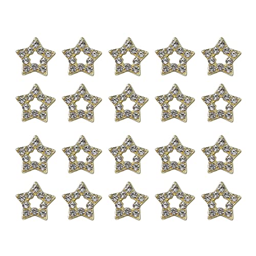 Sternnagelzauber 20 Stücke Baumelnder Nagelzauber Strassstars Charme Form Edelsteine Für Art Accessoires Mit Ausschnitten Sternnagelzauber 20 Stücke Baumelnder Nagelzauber Strassstars Charme Form Edelsteine Für Art Accessoires Mit Ausschnitten von HIOPOIUYT