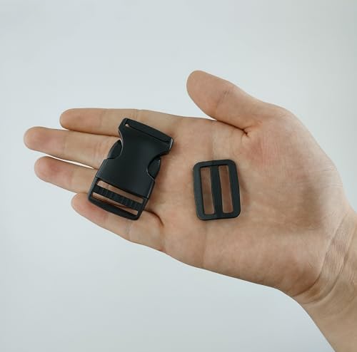 10 Stück Steckschnallen für 25 mm breite Gurtbänder, 10 Stück Tri-Glide Slide,Kunststoff Steckschnallen verstellbare Klippverschluss für Steckschließe Gurt, Beckengurt, Ersatzschnalle,Rucksackgurte 10 Stück Steckschnallen für 25 mm breite Gurtbänder, 10 Stück Tri-Glide Slide,Kunststoff Steckschnallen verstellbare Klippverschluss für Steckschließe Gurt, Beckengurt, Ersatzschnalle,Rucksackgurte von HIQU and HIST