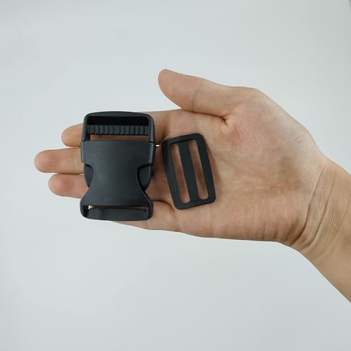 8 Stück Steckschnallen für 38 mm breite Gurtbänder, 8 Stück Tri-Glide Slide,Kunststoff Steckschnallen verstellbare Klippverschluss für Steckschließe Gurt, Beckengurt, Ersatzschnalle,Rucksackgurte 8 Stück Steckschnallen für 38 mm breite Gurtbänder, 8 Stück Tri-Glide Slide,Kunststoff Steckschnallen verstellbare Klippverschluss für Steckschließe Gurt, Beckengurt, Ersatzschnalle,Rucksackgurte von HIQU and HIST