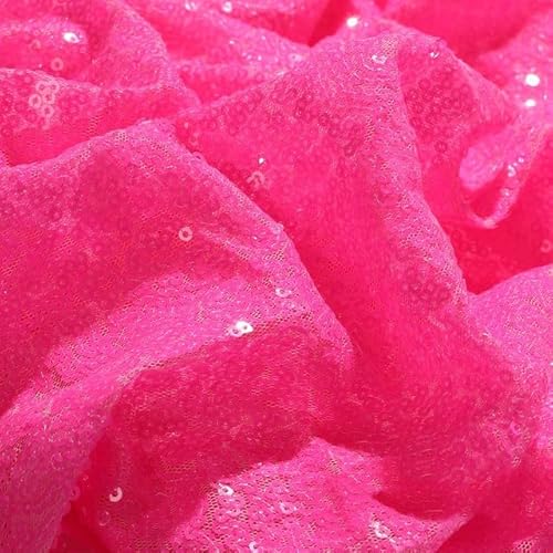 HIROYI 1/2/5 Yards bunter Paillettenstoff, funkelnder Paillette-Glitzerstoff für Hochzeit, Party, Bühne, Kleidung, Zuhause, DIY, Dekorationsmaterial HIROYI 1/2/5 Yards bunter Paillettenstoff, funkelnder Paillette-Glitzerstoff für Hochzeit, Party, Bühne, Kleidung, Zuhause, DIY, Dekorationsmaterial von HIROYI