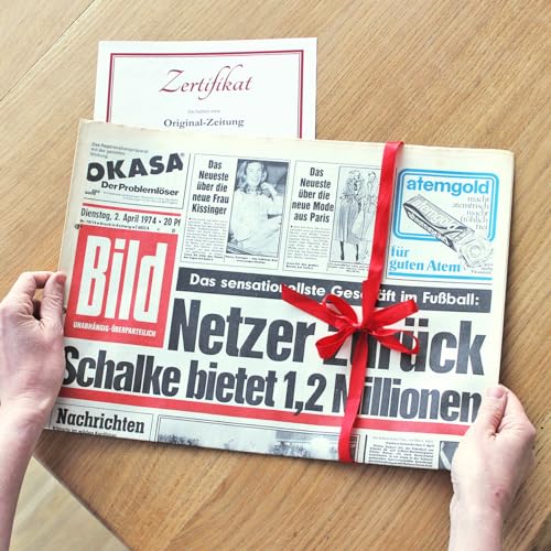 HISTORIA GmbH Zeitung vom Tag der Geburt 1936 - historische Zeitung als Geschenkidee von HISTORIA GmbH