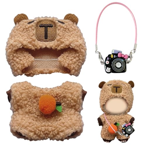 Kleidung für Puppe, Niedliche Mini Plüsch Puppen, Kleidung für 17 cm große Puppe, Plüsch Puppenkleidung Kleidung Outfit Bekleidungs zubehör für Plush Pullover Hoodie Bekleidung DIY Kinder Geschenke Kleidung für Puppe, Niedliche Mini Plüsch Puppen, Kleidung für 17 cm große Puppe, Plüsch Puppenkleidung Kleidung Outfit Bekleidungs zubehör für Plush Pullover Hoodie Bekleidung DIY Kinder Geschenke von HIULLEN