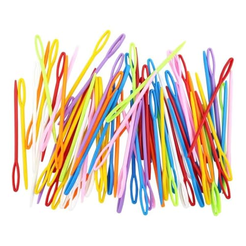 100 Stück Nadeln,Filznadeln,Nähnadeln,Sticknadeln Stumpf,Stopfnadeln für Wolle,Zum Vernähen,Webnadel,Kunststoff Nähnadeln Needle,Nieten,Garnnadeln,Großem öhr Plastik Nadeln Nadel für Nähen Handwerk 100 Stück Nadeln,Filznadeln,Nähnadeln,Sticknadeln Stumpf,Stopfnadeln für Wolle,Zum Vernähen,Webnadel,Kunststoff Nähnadeln Needle,Nieten,Garnnadeln,Großem öhr Plastik Nadeln Nadel für Nähen Handwerk von HJDJBD