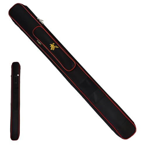 100 cm/110 cm/120 cm schwarze doppellagige Schwerttaschen,Oxford-Stoff-Tragetasche,bietet Platz für 2 Schwerter,multifunktionale Aufbewahrungstasche für Katana,Bokken,Tai-Chi-Schwert,Samurai-Schwert 100 cm/110 cm/120 cm schwarze doppellagige Schwerttaschen,Oxford-Stoff-Tragetasche,bietet Platz für 2 Schwerter,multifunktionale Aufbewahrungstasche für Katana,Bokken,Tai-Chi-Schwert,Samurai-Schwert von HJHUUA