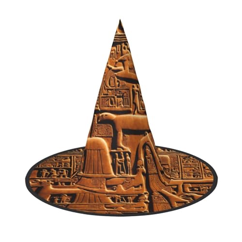 HJKTVDRQ Halloween-Hut mit Indianer-Druck, Hexenhüte, Zaubererhüte für Halloween, Feste, Karneval, Cosplay HJKTVDRQ Halloween-Hut mit Indianer-Druck, Hexenhüte, Zaubererhüte für Halloween, Feste, Karneval, Cosplay von HJKTVDRQ