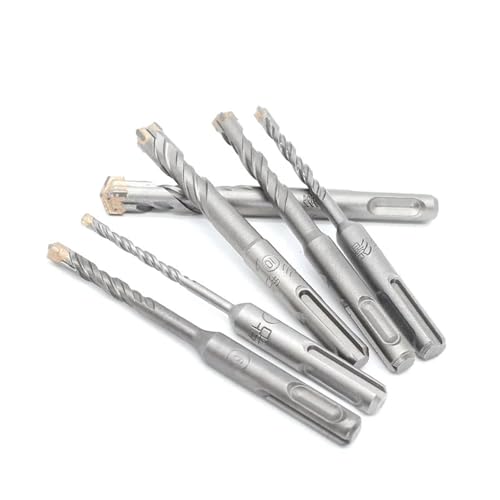 1-6 Stück Beton Plus Bohrer Kreuzspitzen Wand Ziegel Block Elektrohammer Mauerwerk(5X110) von HJQFVASQ