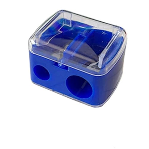 1 x Eyeliner-Spitzer mit zwei Löchern (1 x blau) von HJQFVASQ
