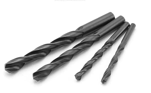 3,1/3,2/3,3/3,4/3,5/3,6/3,7/3,8/3,9/4,0/5/6/7/8/9/10/11/12 mm HSS-Spiralbohrer mit geradem Schaft, Kohlenstoffstahl-Material, Bit, Holz, Metall(70mm) von HJQFVASQ