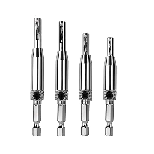4/7/16PCS Kernbohrer-Set, Locher, Scharnierschneider for Türen, selbstzentrierende Holzbearbeitungs-Elektrowerkzeuge(16PCS SET(C)) von HJQFVASQ