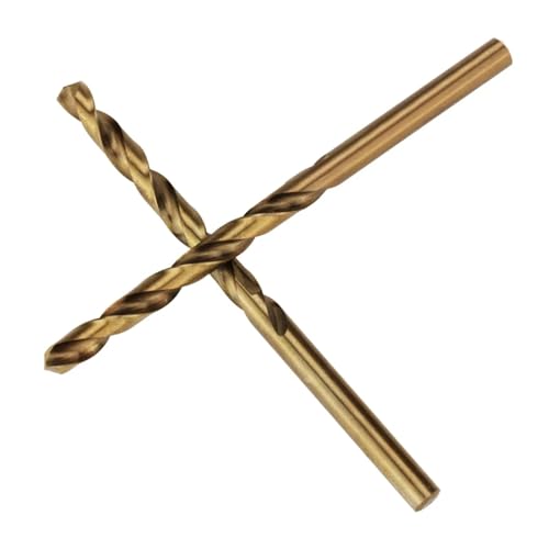 Kobalt-Schnellarbeitsstahl-Spiralbohrer M35 Edelstahl-Werkzeugsatz Bohrerzubehör for das Bohren von Metall und Edelstahl(19pcs Tin box) von HJQFVASQ