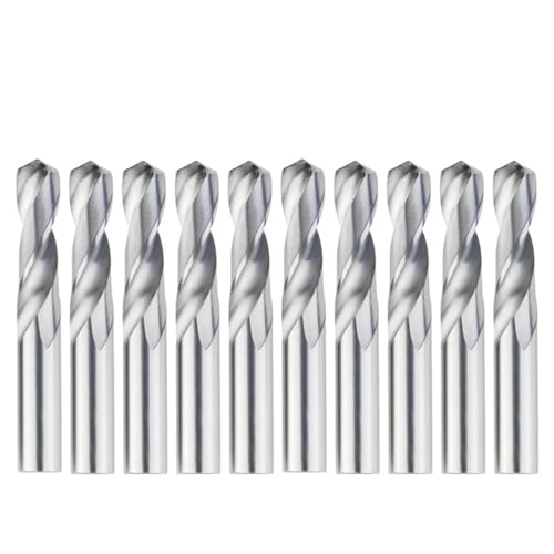 Massiver Bohrer aus Wolframlegierung for CNC-Hartlegierungen, 1,0–20 mm(1pcs,4.0x23x45L) von HJQFVASQ