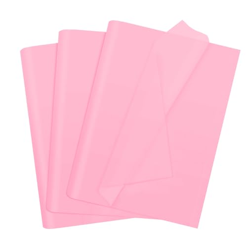100 Blatt rosa Seidenpapier, 35 x 50 cm, Geschenkpapier zum Verpacken von Geschenken, für Weihnachtsdekoration, Blumen, Kunsthandwerk, DIY, Geburtstag, Hochzeitsgeschenk, Dekoration 100 Blatt rosa Seidenpapier, 35 x 50 cm, Geschenkpapier zum Verpacken von Geschenken, für Weihnachtsdekoration, Blumen, Kunsthandwerk, DIY, Geburtstag, Hochzeitsgeschenk, Dekoration von HJYODY