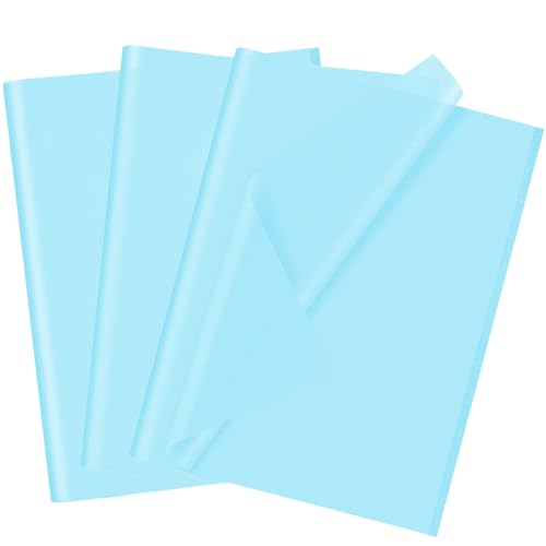 50 Blatt hellblaues Seidenpapier, 70 x 50 cm, Geschenkpapier für Weihnachten, Füller, Blumen, Kunsthandwerk, DIY, Geburtstag, Hochzeitsgeschenk, Dekoration 50 Blatt hellblaues Seidenpapier, 70 x 50 cm, Geschenkpapier für Weihnachten, Füller, Blumen, Kunsthandwerk, DIY, Geburtstag, Hochzeitsgeschenk, Dekoration von HJYODY
