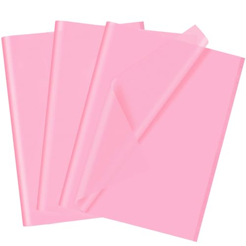 50 Blatt rosa Seidenpapier, 70 x 50 cm, Geschenkpapier zum Verpacken von Geschenken, für Weihnachtsdekoration, Blumen, Kunsthandwerk, DIY, Geburtstag, Hochzeitsgeschenk, Dekoration 50 Blatt rosa Seidenpapier, 70 x 50 cm, Geschenkpapier zum Verpacken von Geschenken, für Weihnachtsdekoration, Blumen, Kunsthandwerk, DIY, Geburtstag, Hochzeitsgeschenk, Dekoration von HJYODY