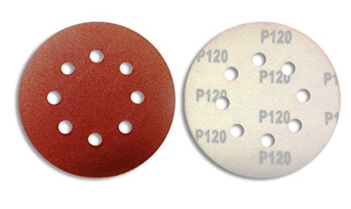 25 X HKB Klett Schleifscheiben für Exzenter-Schleifgeräte, Korn 120, ø=125mm, 8-Loch, Klett, Korund, Hochwertige Profi-Qualität für verschiedene Oberflächen, universell einsetzbar, Artikel-Nr. 20131 25 X HKB Klett Schleifscheiben für Exzenter-Schleifgeräte, Korn 120, ø=125mm, 8-Loch, Klett, Korund, Hochwertige Profi-Qualität für verschiedene Oberflächen, universell einsetzbar, Artikel-Nr. 20131 von HKB