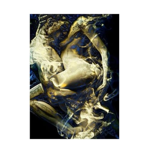 Diamond Painting Art Kits Abstract Sexy Couples Kissing 5D Diamond Painting Kits for Adults,DIY Square Full Drill Embroidery Paintings Pasted Pictures Arts Home Wall Decor30*40cm112D112 von HKFLD