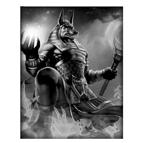 HKFLD 5D DIY Diamond Art Painting Kits Full Drill, Black White Anubis Egypt Square Diamond Embroidery Art Cross Stitch Crafts,Crystal Rhinestone Diamond Paints Kits for Home Wall Decor30*40cm278D278 HKFLD 5D DIY Diamond Art Painting Kits Full Drill, Black White Anubis Egypt Square Diamond Embroidery Art Cross Stitch Crafts,Crystal Rhinestone Diamond Paints Kits for Home Wall Decor30*40cm278D278 von HKFLD