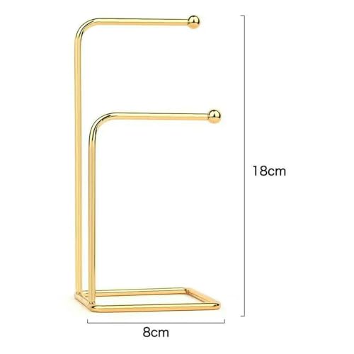 HKGYTRBN Schmuck Organizer Metall Ohrring Rack DIY Halter Ohrring Halskette Anhänger HKGYTRBN Schmuck Organizer Metall Ohrring Rack DIY Halter Ohrring Halskette Anhänger von HKGYTRBN