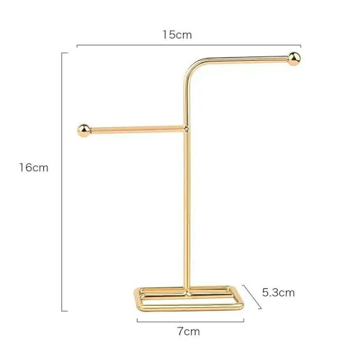 HKGYTRBN Schmuck Organizer Metall Ohrring Rack DIY Halter Ohrring Halskette Anhänger HKGYTRBN Schmuck Organizer Metall Ohrring Rack DIY Halter Ohrring Halskette Anhänger von HKGYTRBN